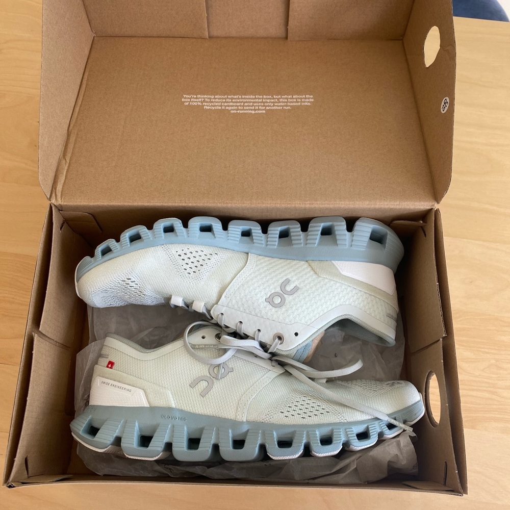 NEW Women's Cloud X Low Top Running Sneakers 8.5